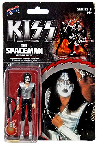 Kiss KISS LOVE GUN THE SPACEMAN 3 3/4-INCH AF Toys