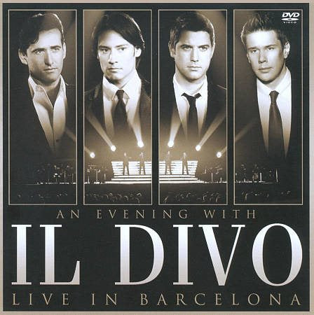 Il Divo AN EVENING WITH IL DIVO - LIVE IN BARCEL CD