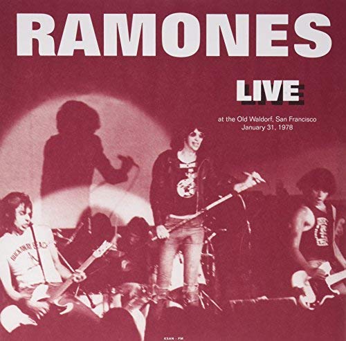 Ramones Live At The Old Waldorf San Francisco Ca - January 31 1978 Vinyl