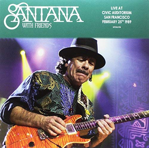 Santana Live At Civic Auditorium In San Francisco February 25 1989 Vinyl