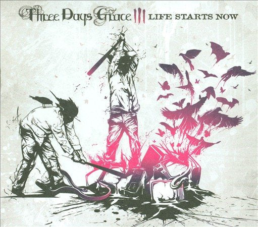 Three Days Grace LIFE STARTS NOW Vinyl