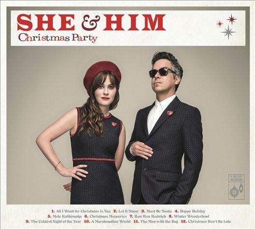 She & Him CHRISTMAS PARTY CD