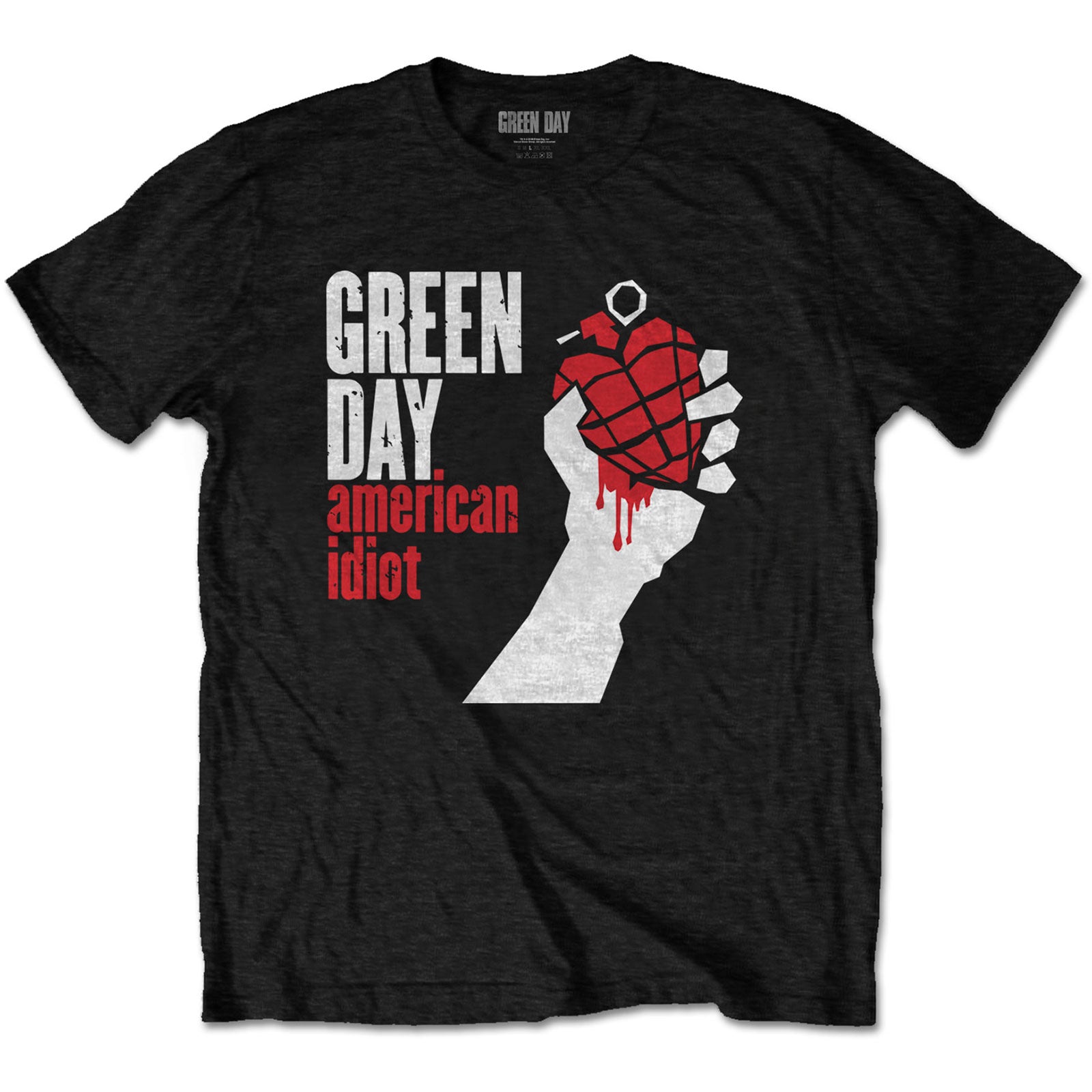 green_day_unisex_t-shirt:_american_idiot