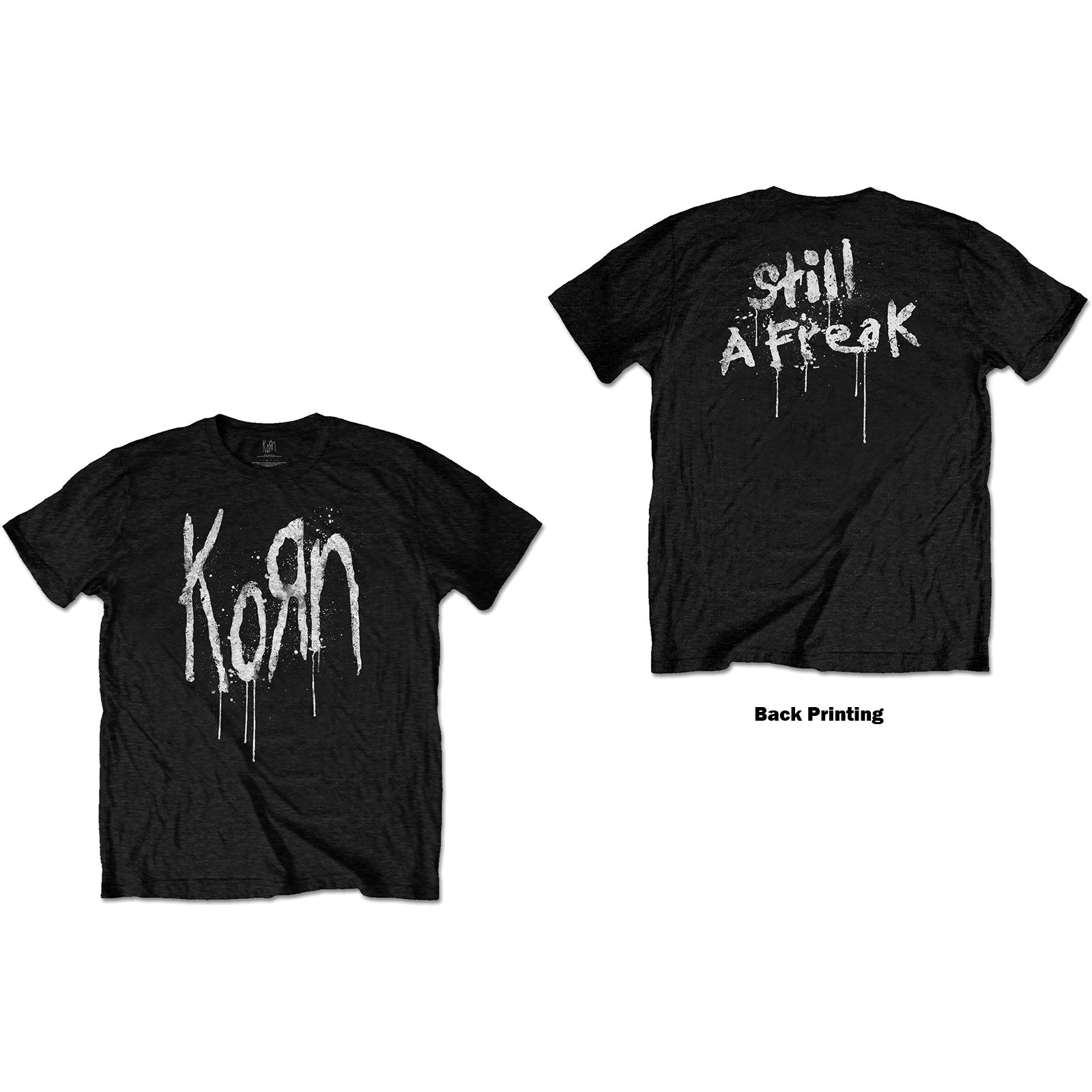 korn_unisex_t-shirt:_still_a_freak_(back_print)