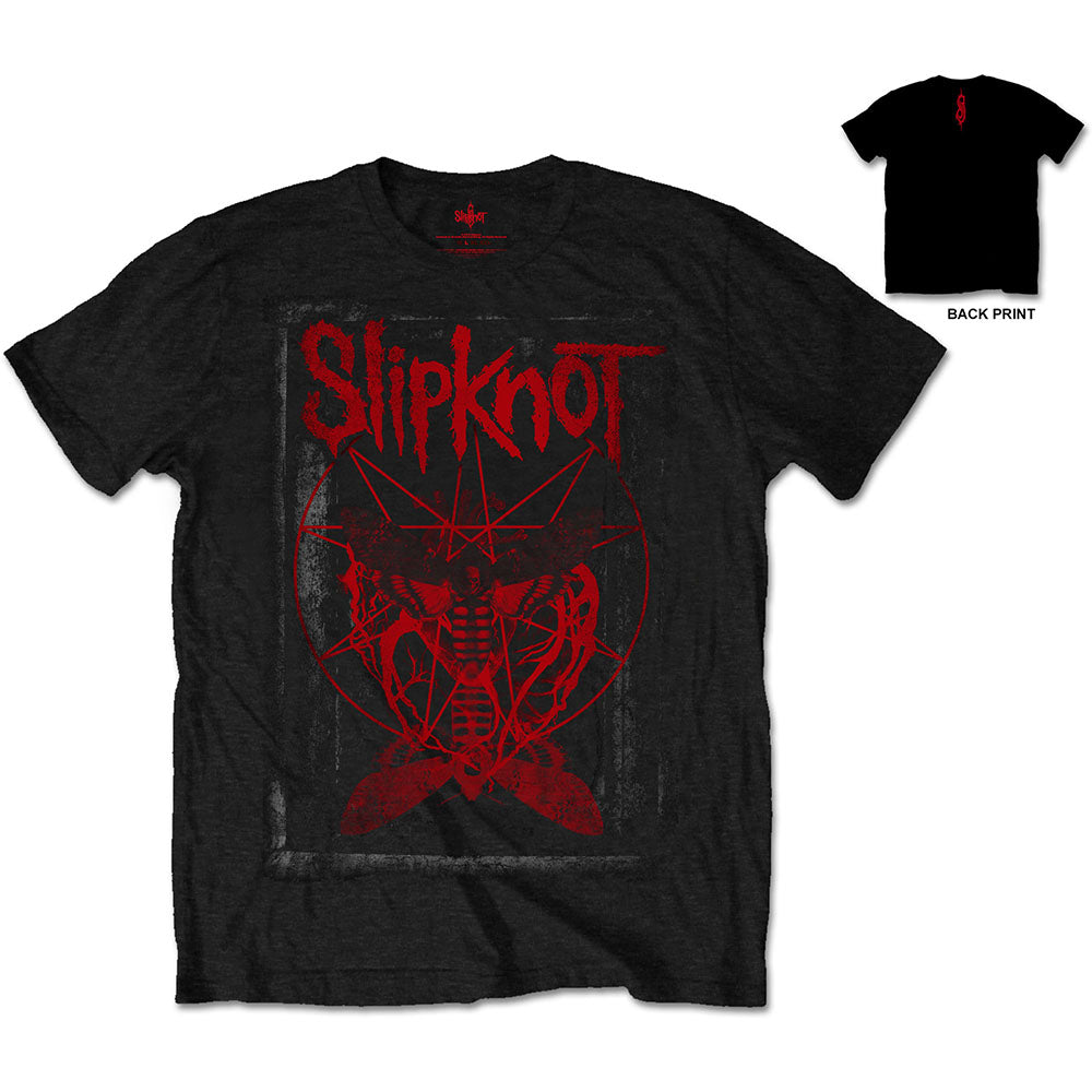 slipknot_unisex_t-shirt:_dead_effect_(back_print)