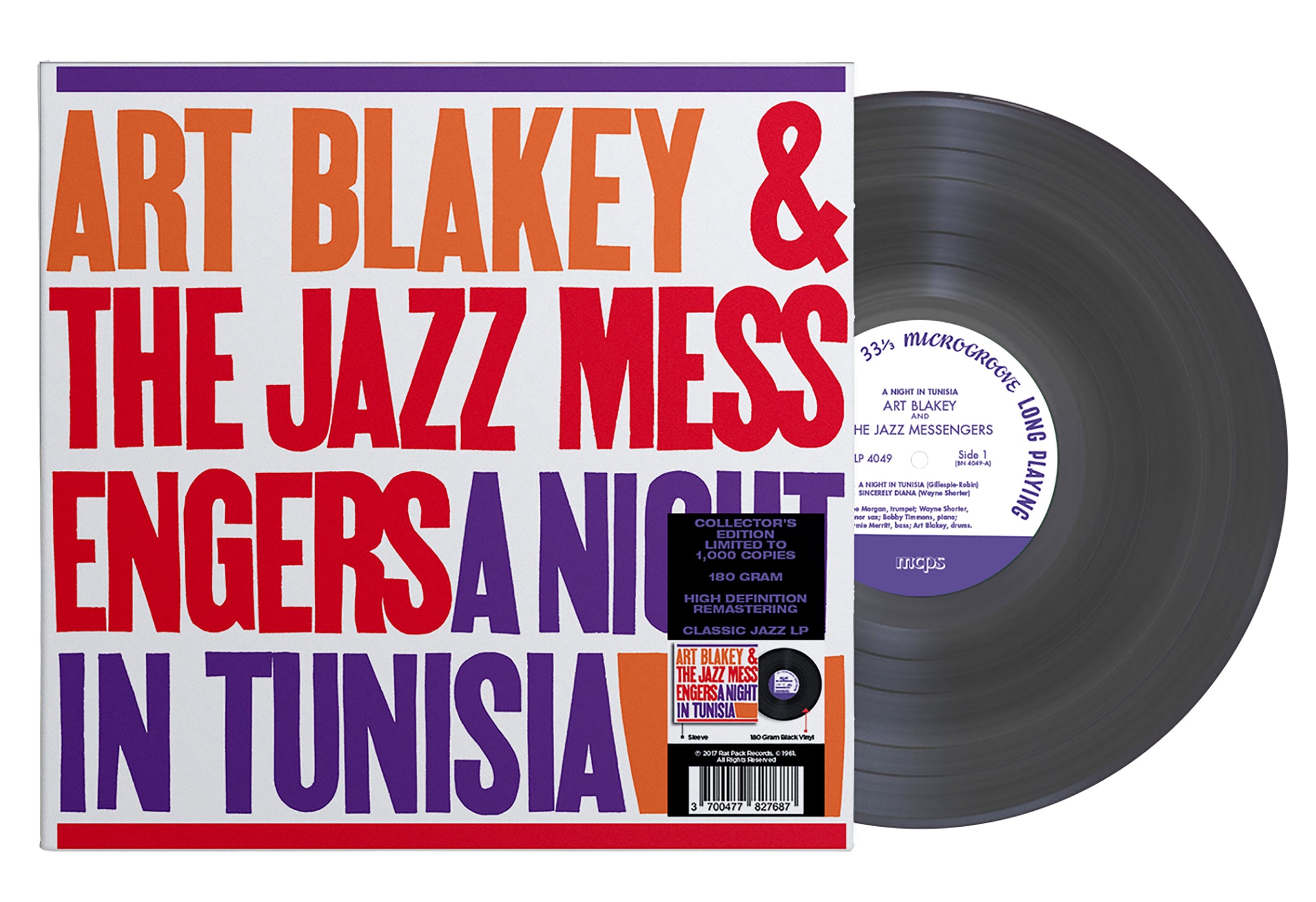 Art Blakey & The Jazz Messengers 33 Tours - A Night In Tunisia Vinyl