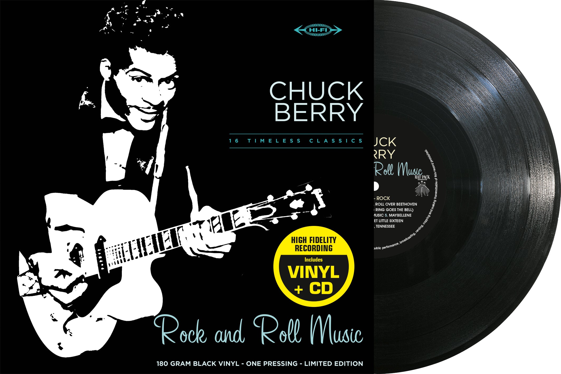 Chuck Berry 33 Tours - Rock And Roll Music Vinyl