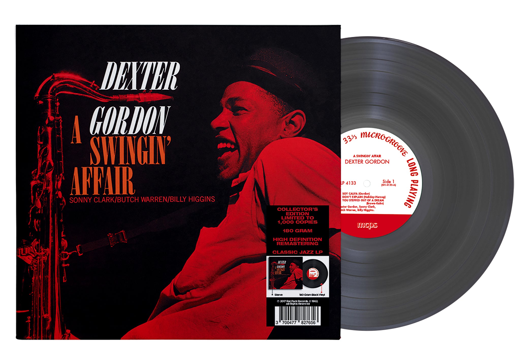 Dexter Gordon 33 Tours - A Swingin' Affair Vinyl