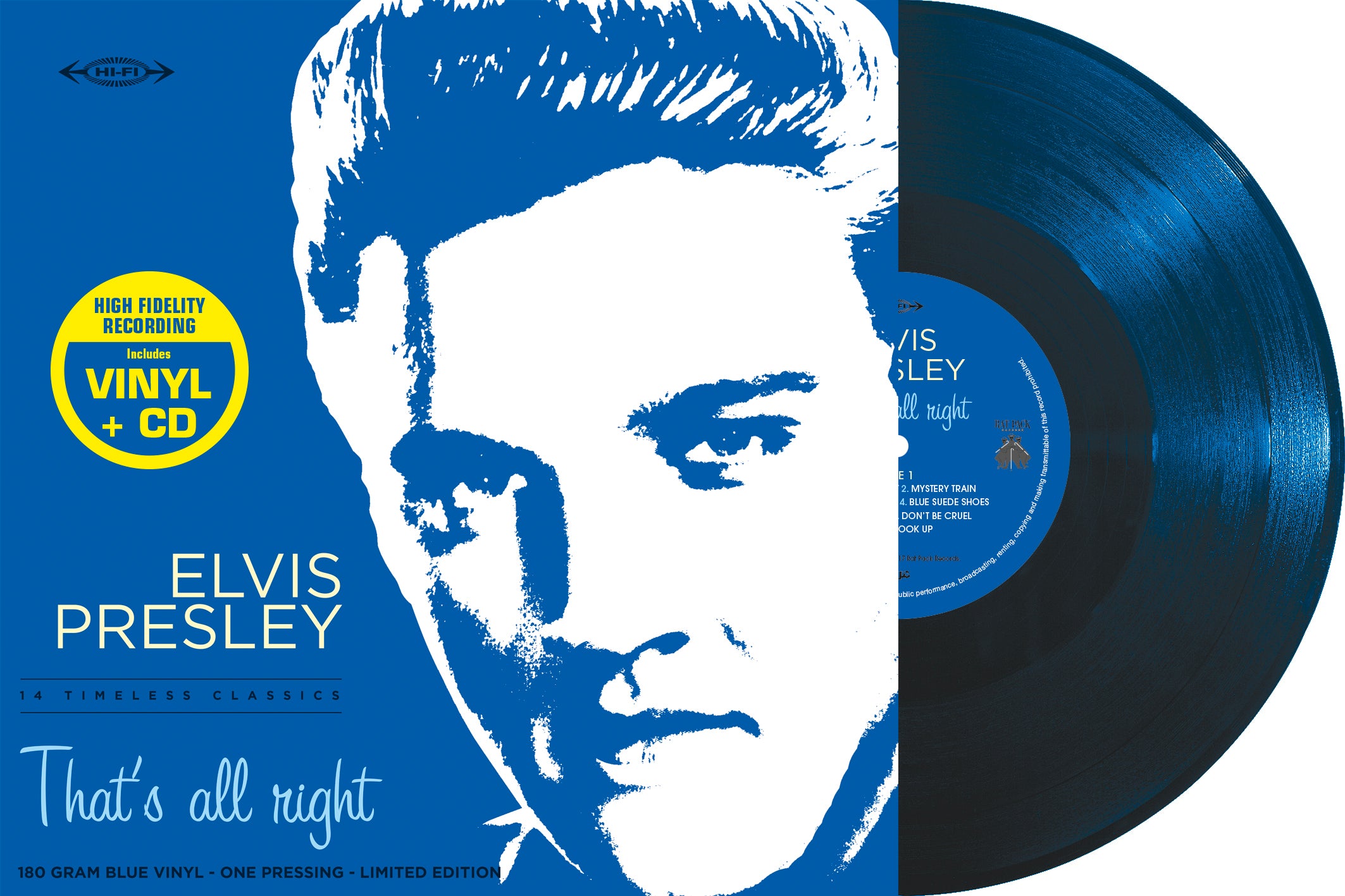 Elvis Presley 33 Tours - That'S All Right Vinyl