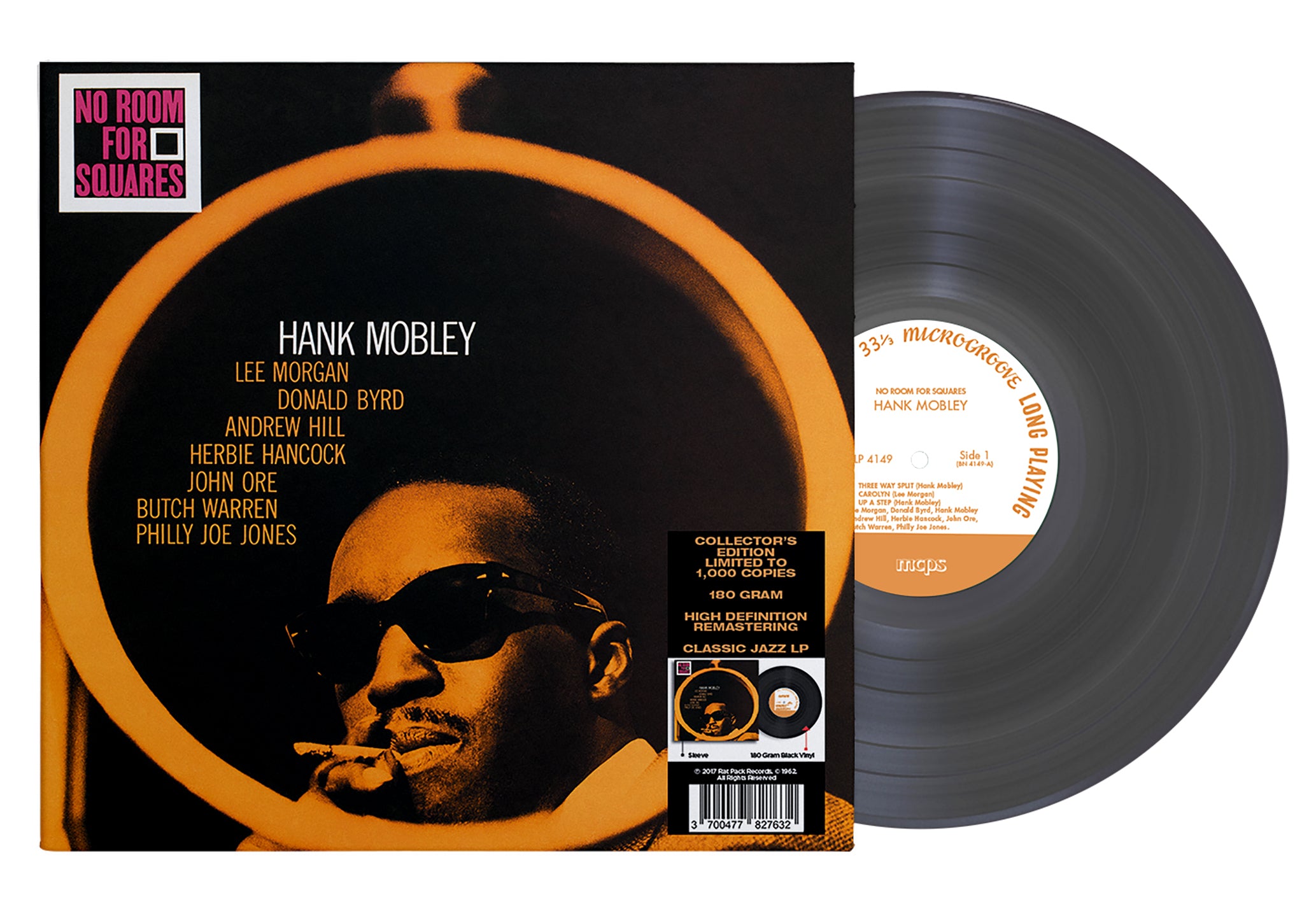 Hank Mobley 33 Tours - No Room For Squares Vinyl