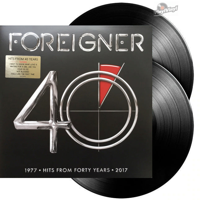 Foreigner 40: Hits From Forty Years 1977-2017 Vinyl