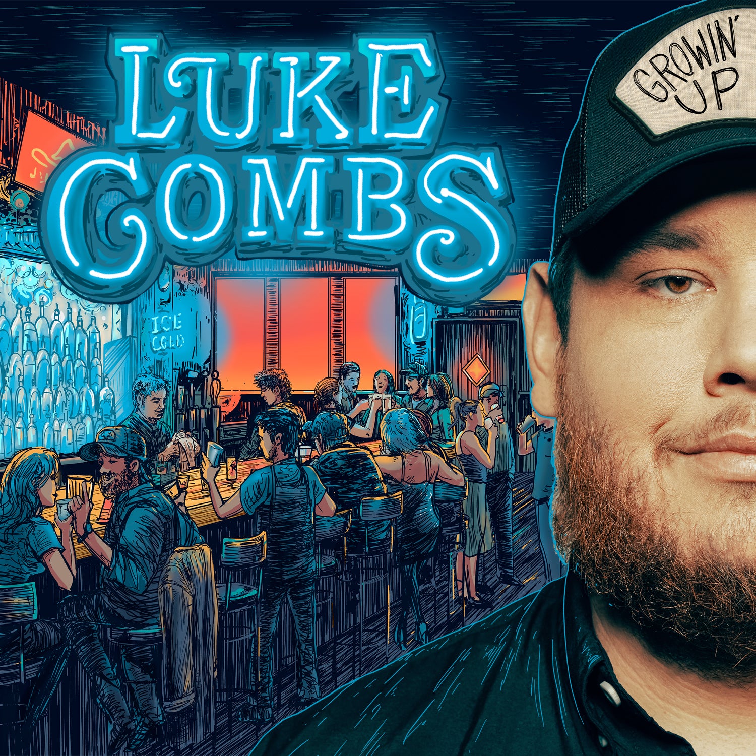 Luke Combs Growin' Up Vinyl