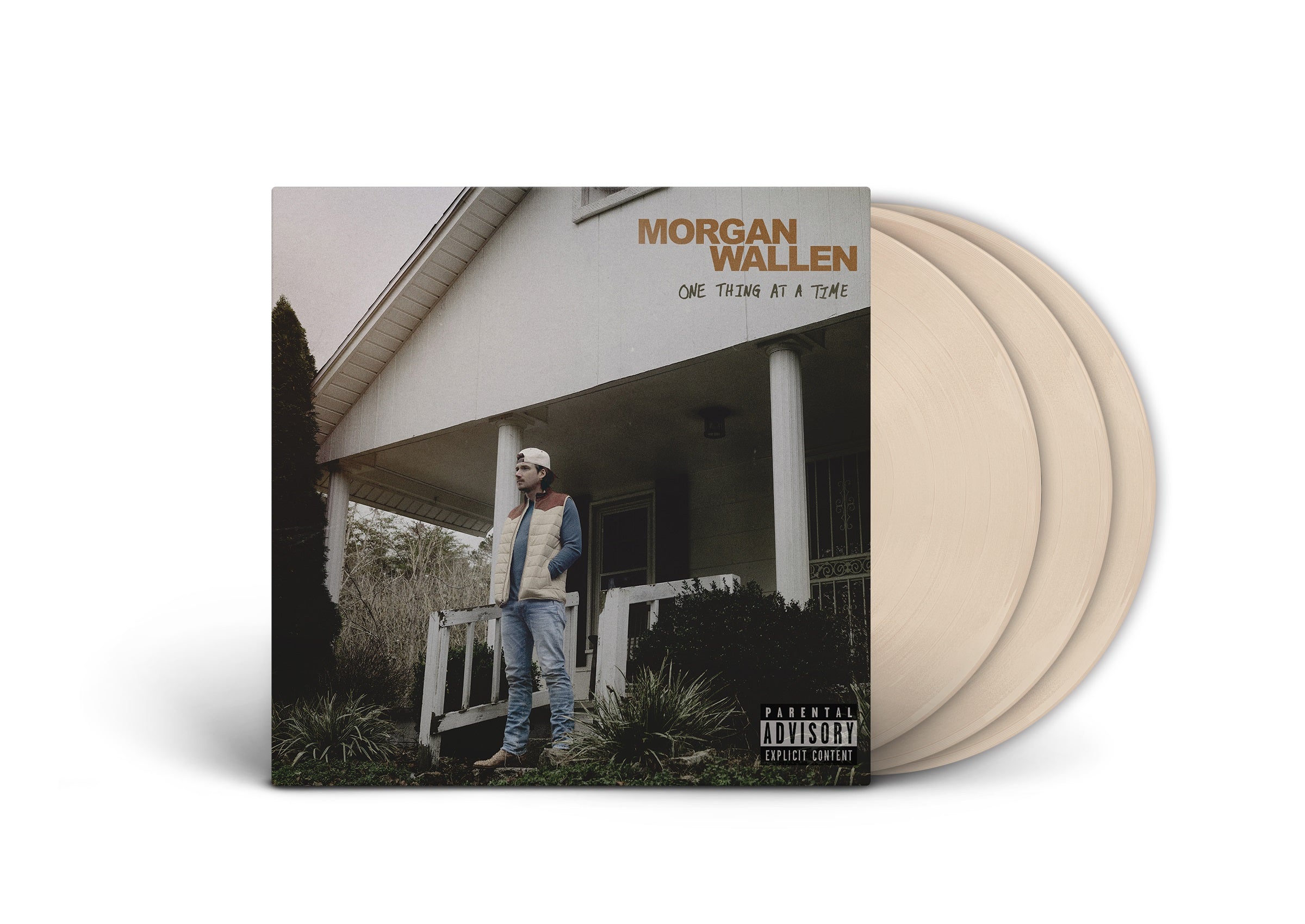 Morgan Wallen One Thing At A Time [Bone White 3 LP] Vinyl