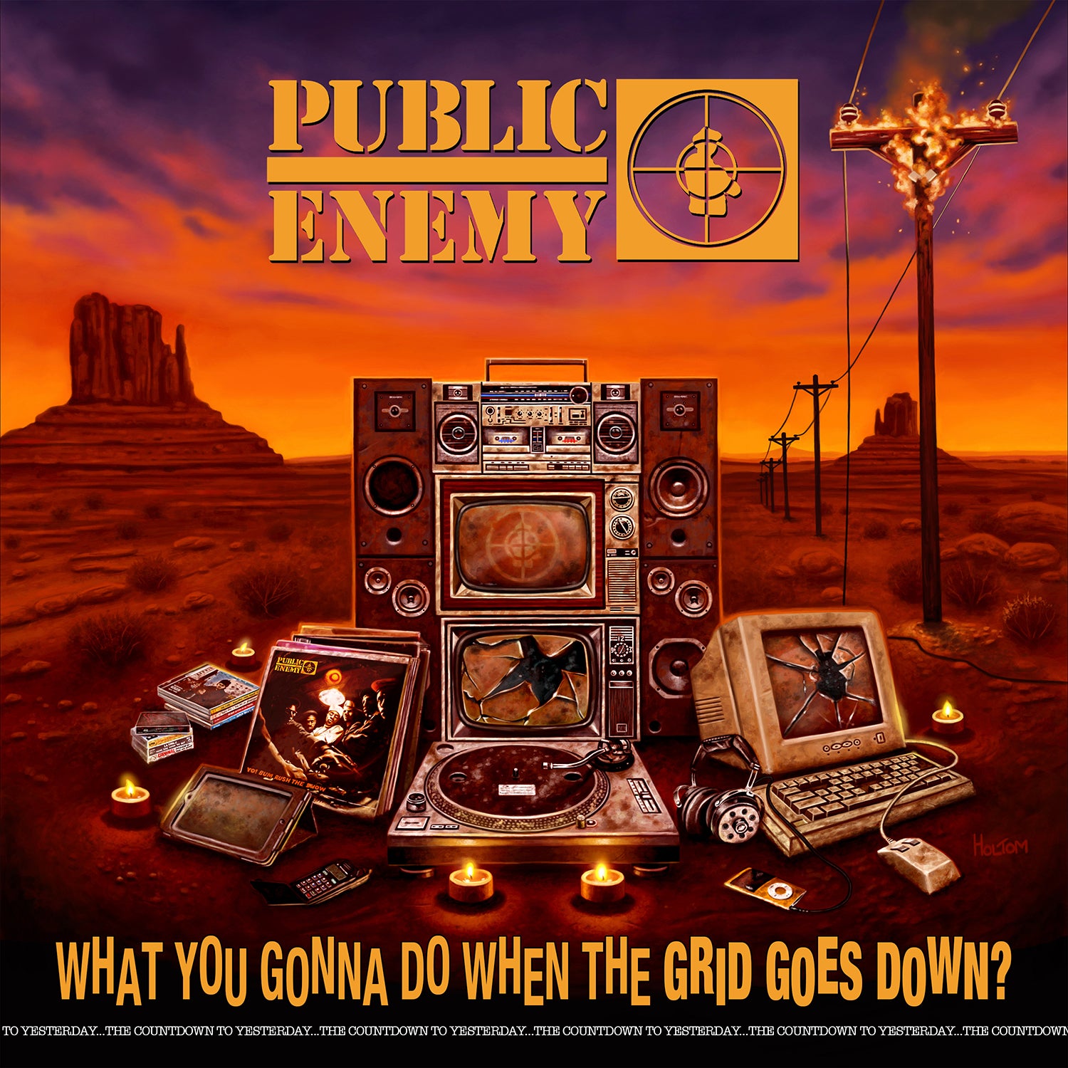 Public Enemy What You Gonna Do When The Grid Goes Down? Vinyl