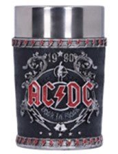AC/DC AC/DC Back In Black Shot Glass 8.5cm Merchandise