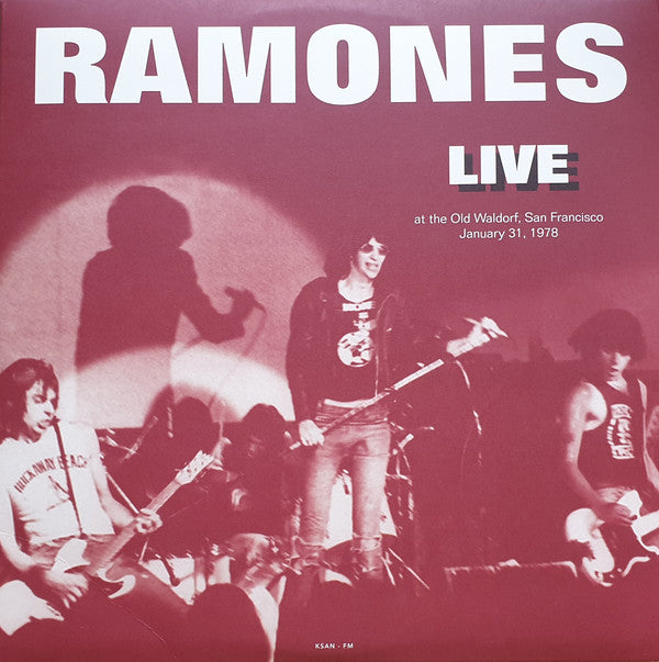 Ramones Live at the Old Waldorf, San Francisco, January 31,1978 Vinyl