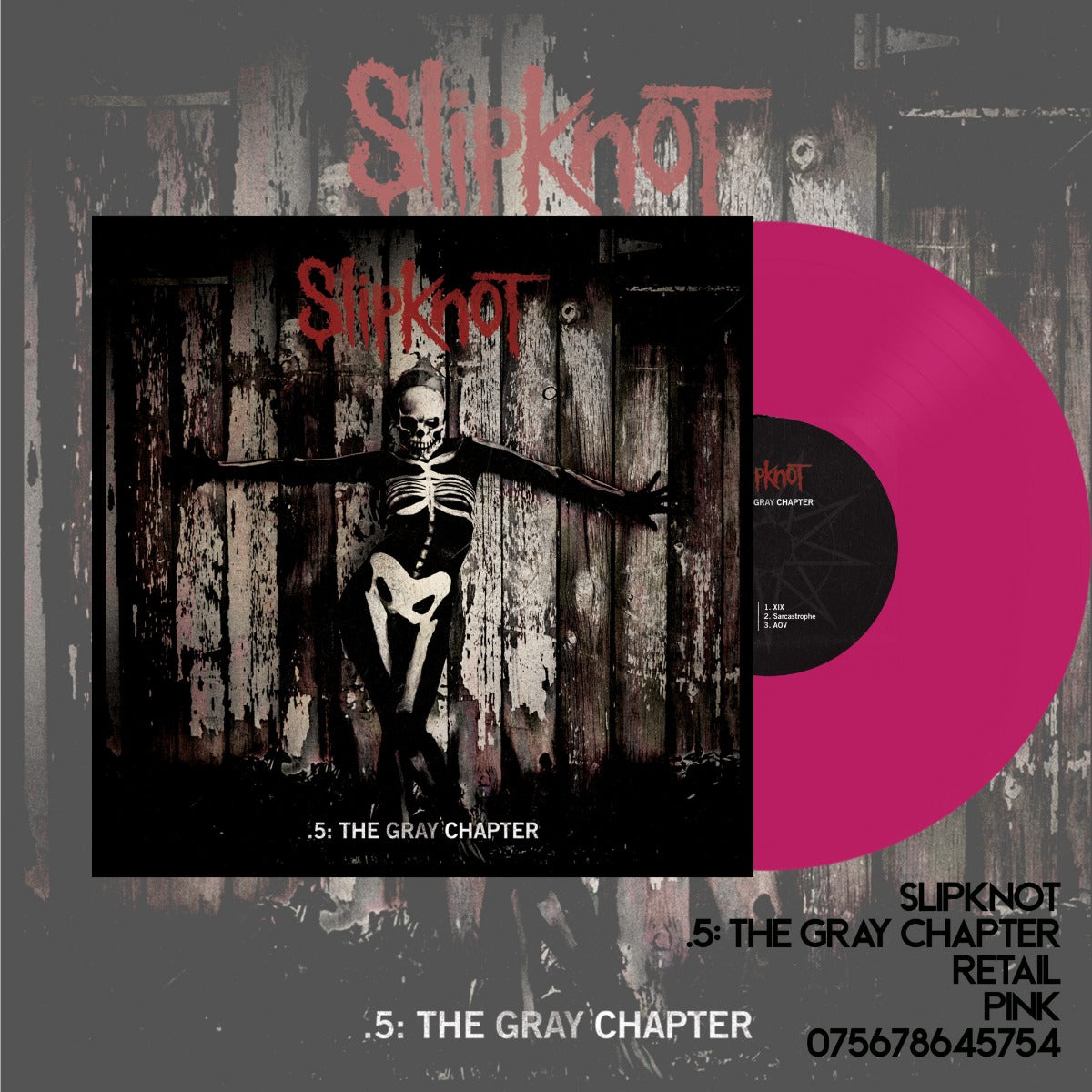 Slipknot 5: The Gray Chapter Vinyl