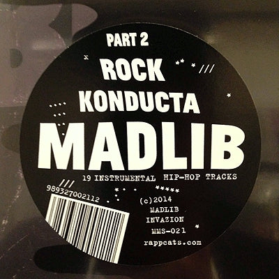 Madlib Rock Konducta PT 2 Vinyl