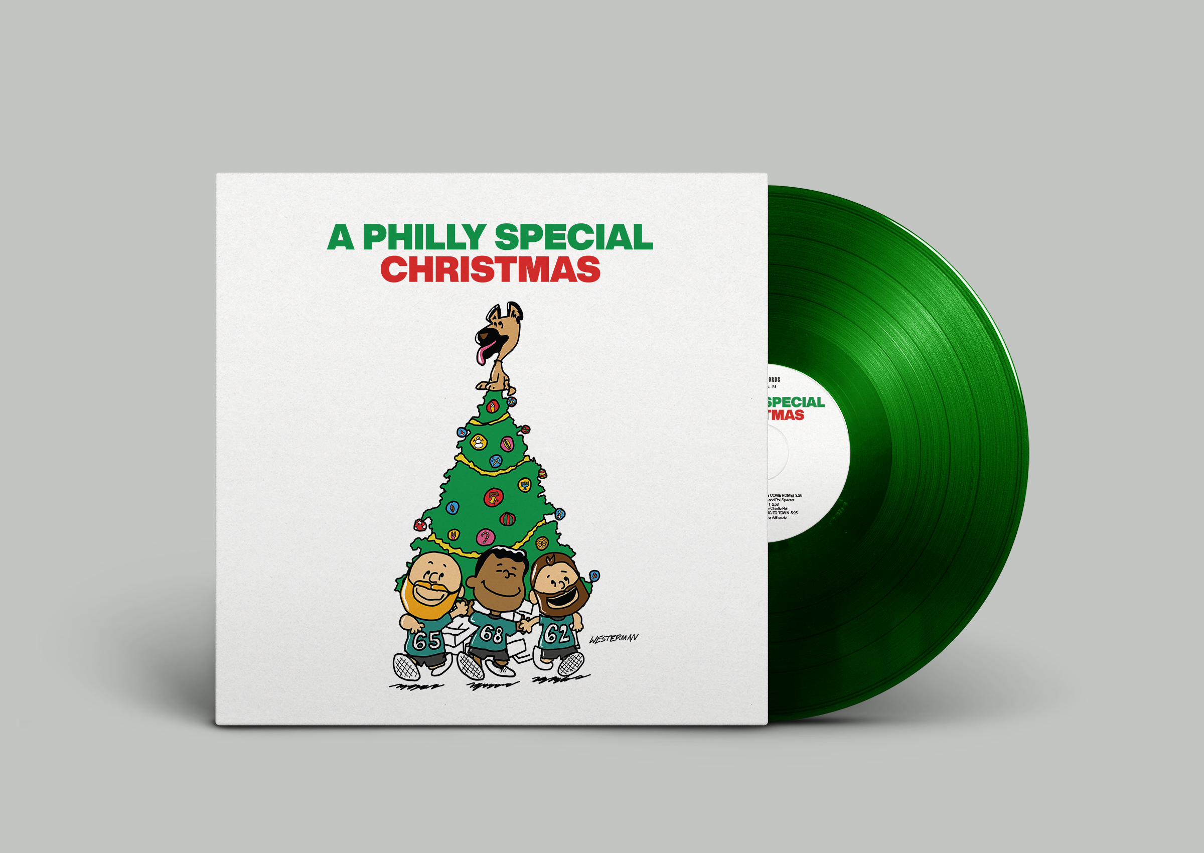 A Philly Special Christmas  "The Record" Vinyl